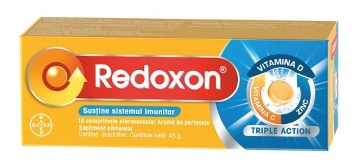 Redoxon triple action 10 tablete efervescente