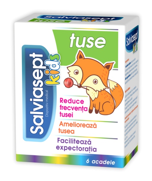 Salviasept Kids Tuse 12 acadele