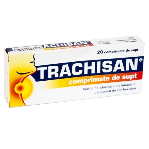 TRACHISAN 20 comprimate de supt