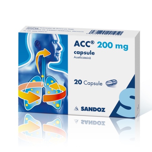 ACC 200MG CAPSULE 20 capsule