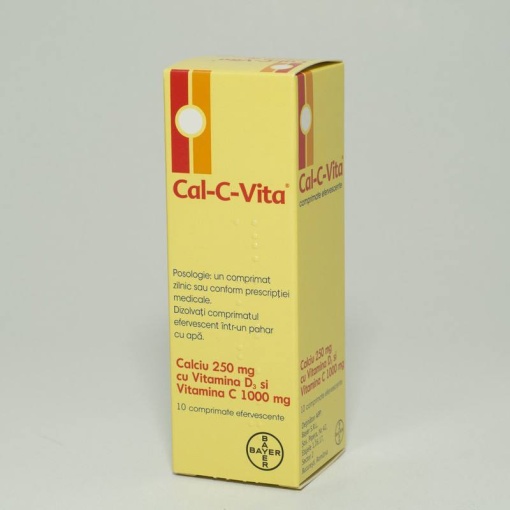CAL-C-VITA 10 comprimate efervescente