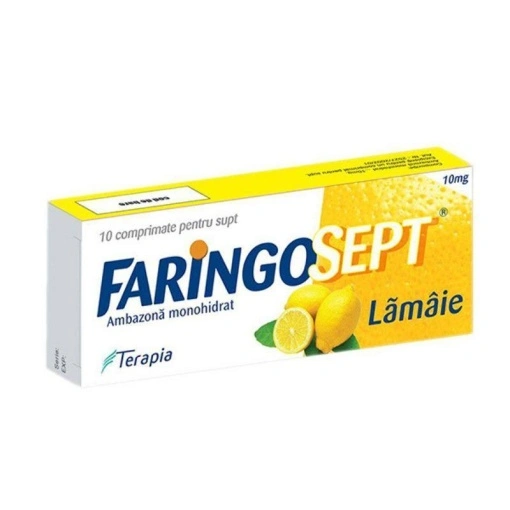 FARINGOSEPT LĂMÂIE 10 comprimate de supt