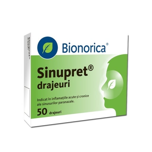 SINUPRET 50 drajeuri