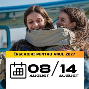 Înscriere Săptămâna 08 August - 14 August 2027