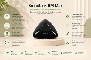 BroadLink RM MAX – Telecomenzi/IR-RF WiFi - Img 2