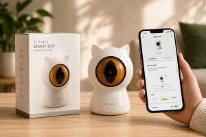 Laser inteligent pentru jocul câinelui / pisicii Petoneer Smart Dot - Img 5
