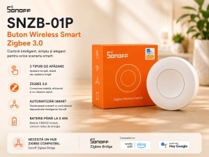 Sonoff SNZB-01P – Buton Wireless Smart Zigbee 3.0 - Img 2