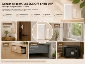 Sonoff SNZB-04P – Senzor Ușă/Fereastră Zigbee - Img 4