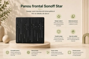 Sonoff T5-1C-86 – Panou Frontal Star - Img 2