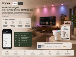 Aqara Bulb T2 – Bec Led Smart Zigbee, GU10, RGB - Img 3
