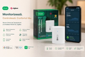 Nous E5 – Senzor Temperatură și Umiditate Zigbee - Img 2