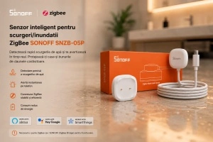 Sonoff SNZB-05P – Senzor Inundație Zigbee - Img 2