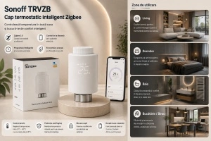 Sonoff TRVZB – Cap termostatic inteligent Zigbee - Img 4
