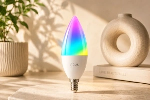 Nous P4 – Bec Smart WiFi, E14, RGB