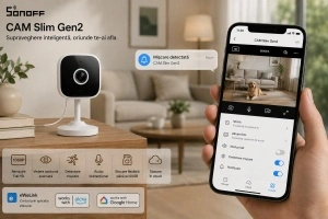 Sonoff CAM Slim Gen2 – Cameră Smart Interior - Img 4
