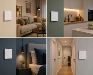 Sonoff M5-1C-80W – Întrerupător Smart WiFi, Matter, 1 canal pentru cadru - Img 3