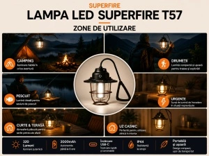 Superfire T57 – Lampă Smart - Img 4