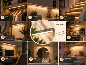Yeelight A30 Ultra-thin – Lumină de Dulap 30cm cu Senzor - Img 3