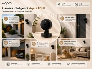 Aqara G100 – Cameră Smart Exterior WiFi - Img 3