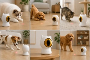 Laser inteligent pentru jocul câinelui / pisicii Petoneer Smart Dot - Img 6
