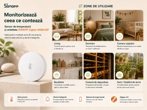 Sonoff SNZB-02P – Senzor Temperatură și Umiditate Zigbee - Img 4