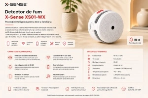 X-Sense XS01-WX – Detector/Senzor Fum - Img 2