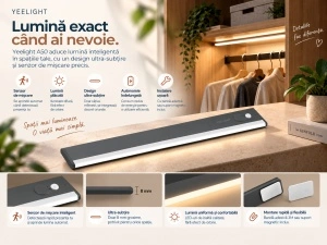 Yeelight A50 Ultra-thin – Lumină de Dulap 50cm cu Senzor - Img 2