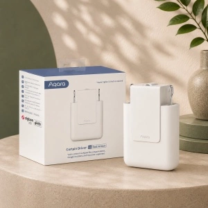 Aqara Curtain Driver E1 ROD- Sistem Inteligent de Automatizare pentru Draperii , Zigbee, Montaj pe Tijă - Img 6