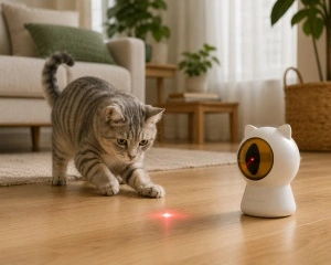 Laser inteligent pentru jocul câinelui / pisicii Petoneer Smart Dot - Img 3