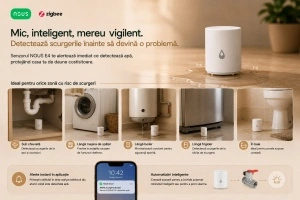 Nous E4 – Senzor Inundație Zigbee - Img 2