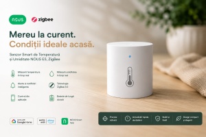Nous E5 – Senzor Temperatură și Umiditate Zigbee - Img 3