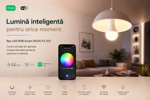 Nous P3 – Bec Smart WiFi, E27, RGB - Img 2