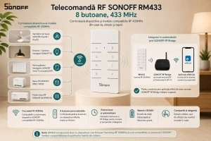 Sonoff RM433 – Telecomenzi/IR-RF WiFi - Img 3