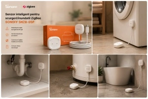 Sonoff SNZB-05P – Senzor Inundație Zigbee - Img 3