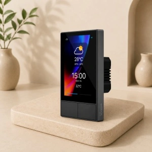 Panou de control inteligent WiFi SONOFF NSPanel (negru, 120mm)