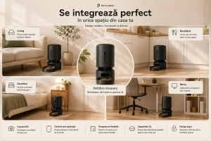 Petlibro Granary Distribuitor de Hrană cu Cameră, 5L - Img 4