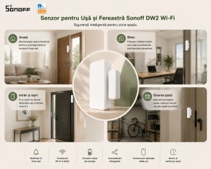 Senzor pentru Ușă/Fereastră Sonoff DW2 Wireless - Img 4