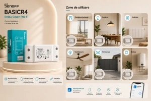 Sonoff BASICR4 – Releu Smart WiFi - Img 3