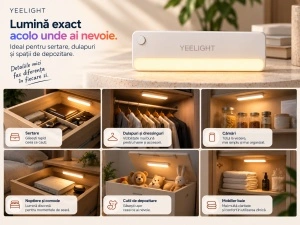 Yeelight LED Sensor Drawer Light – Lumină de Sertar cu Senzor - Img 3