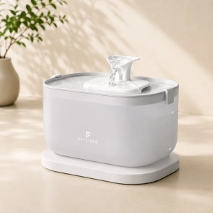 Petlibro Dockstream Fântână Inteligentă pentru Animale cu Pompă Wireless, 2,5L