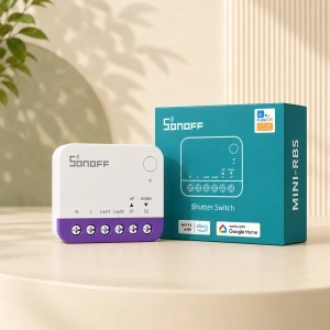 Sonoff MINI-RBS – Releu Perdele/Jaluzele WiFi - Img 4