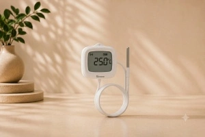 Sonoff SNZB-02LD – Senzor Temperatură cu Sondă Externă, Zigbee