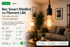 NiteBird LB6 – Bec Smart WiFi, E27 - Img 2