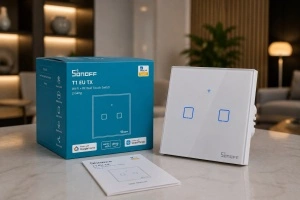 Sonoff T1 EU TX – Întrerupător Inteligent, 2 Canale WiFi - Img 4