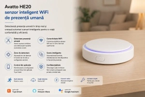 Avatto HE20 – Senzor Prezență WiFi - Img 2