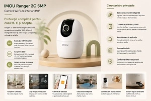 IMOU Ranger 2C – Cameră Smart Pan-Tilt WiFi - Img 2
