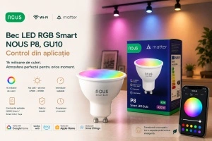 Nous P8 – Bec Smart WiFi, GU10, RGB - Img 2