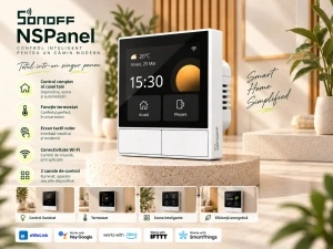 Sonoff NS Panel – Întrerupător Smart și Termostat - Img 2