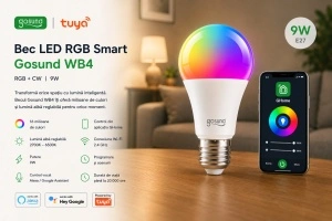 Gosund WB4 – Bec Smart WiFi, RGB - Img 2