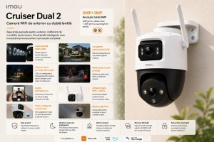 IMOU Cruiser Dual – Cameră Smart Pan-Tilt WiFi 8MP - Img 2